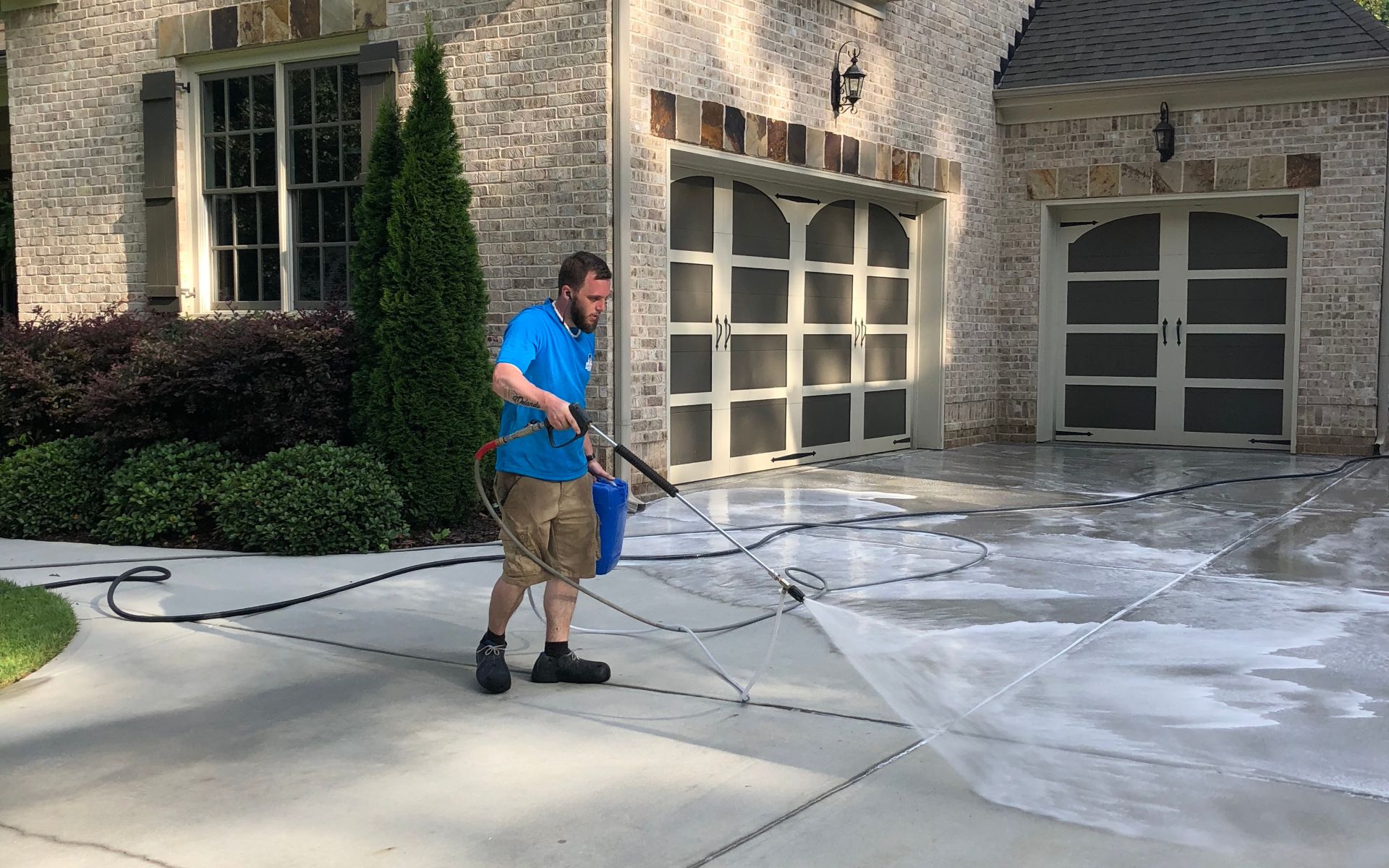 Patio Power Washing