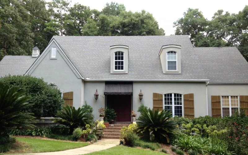 After Pressure Washing Roof